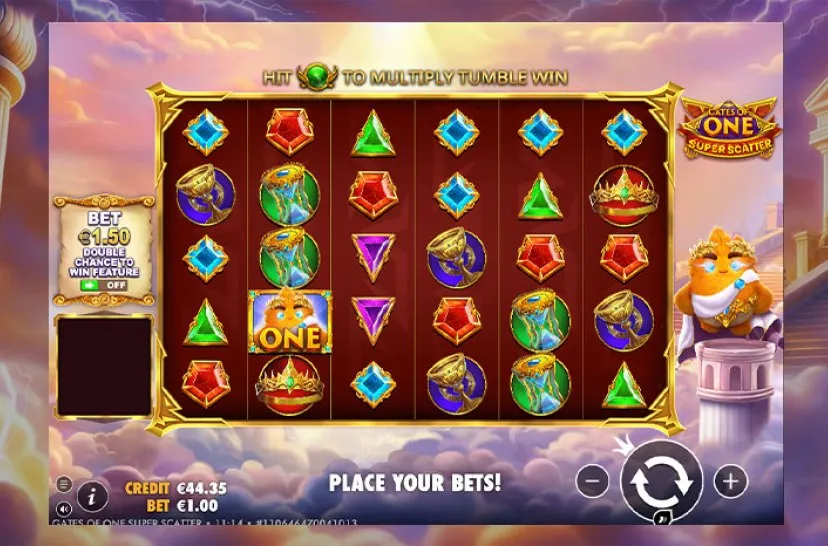 Så spelar vi Gates of Olympus Super Scatter